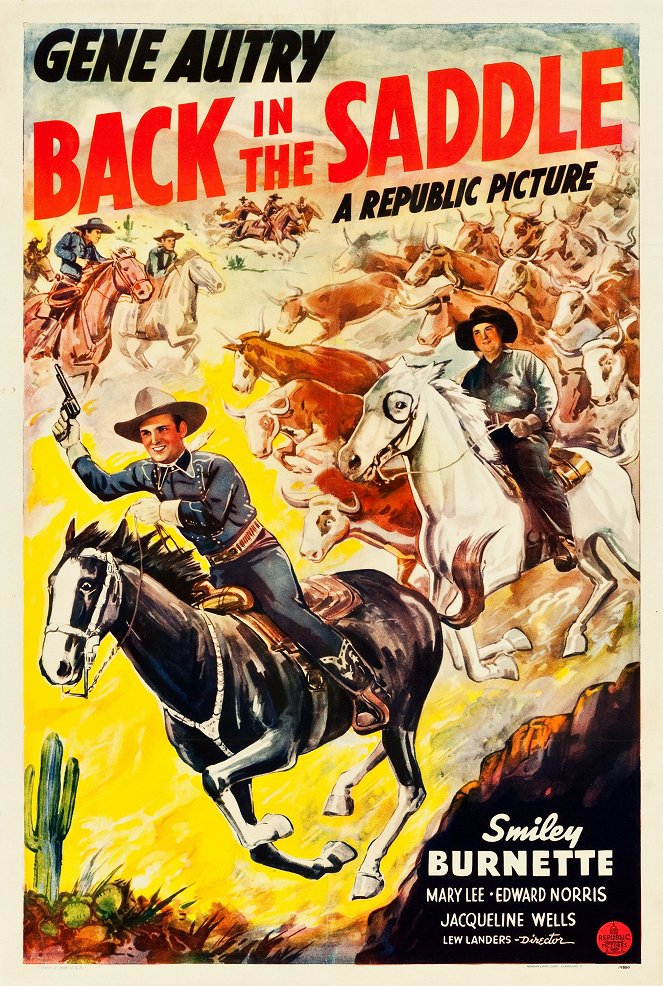 Back in the Saddle - Affiches