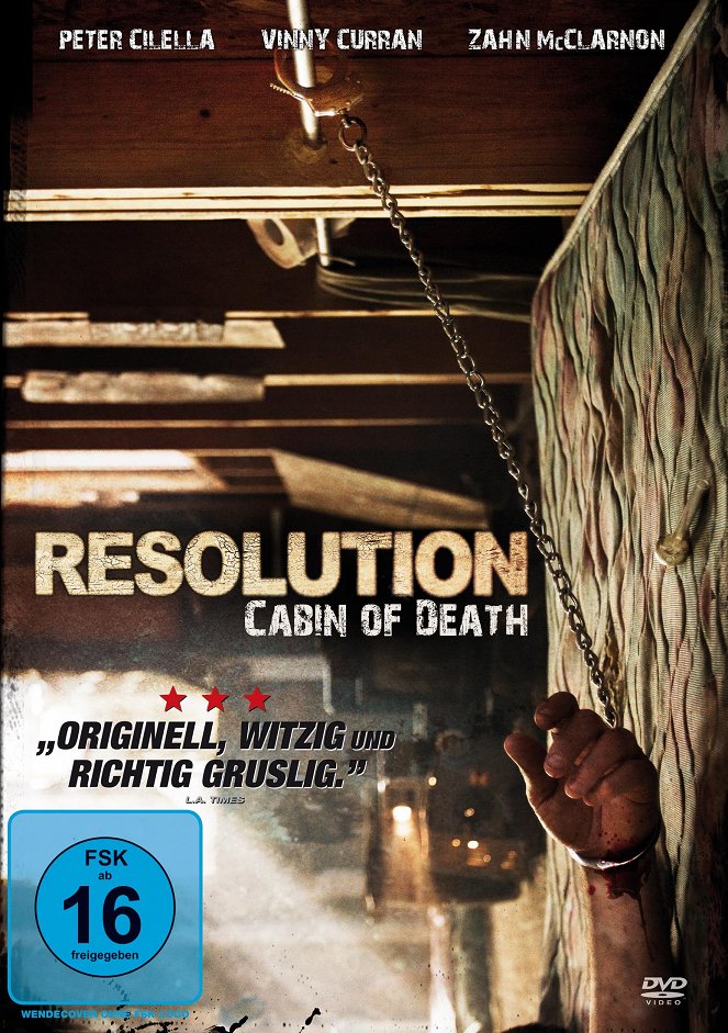 Resolution - Cabin of Death - Plakate