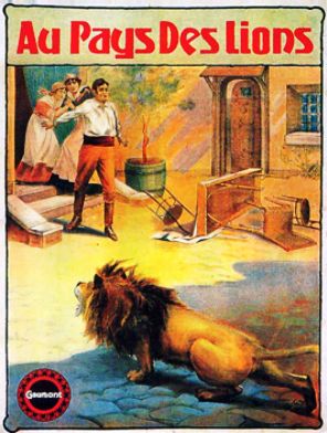 Au pays des lions - Plakate