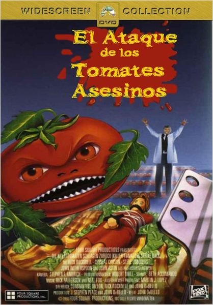 El ataque de los tomates asesinos - Carteles