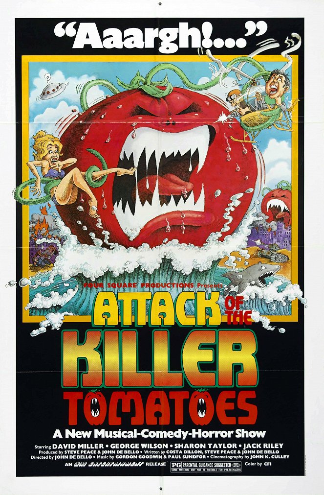 O Ataque dos Tomates Assassinos - Cartazes