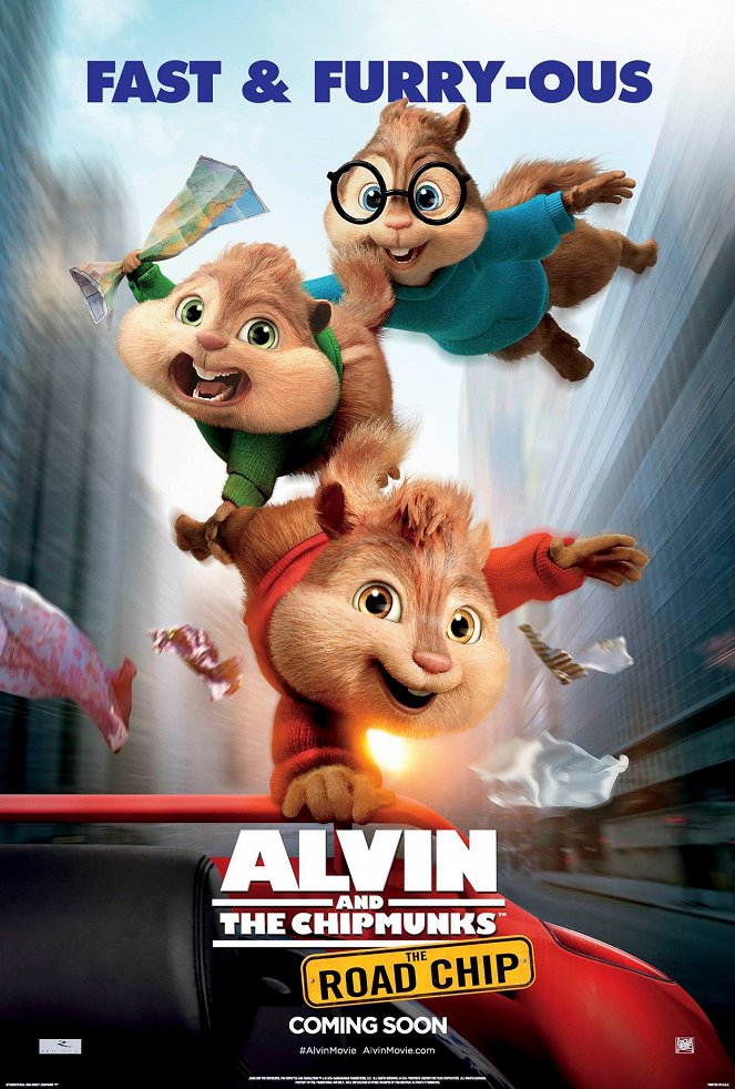 Alvin and the Chipmunks: The Road Chip - Posters