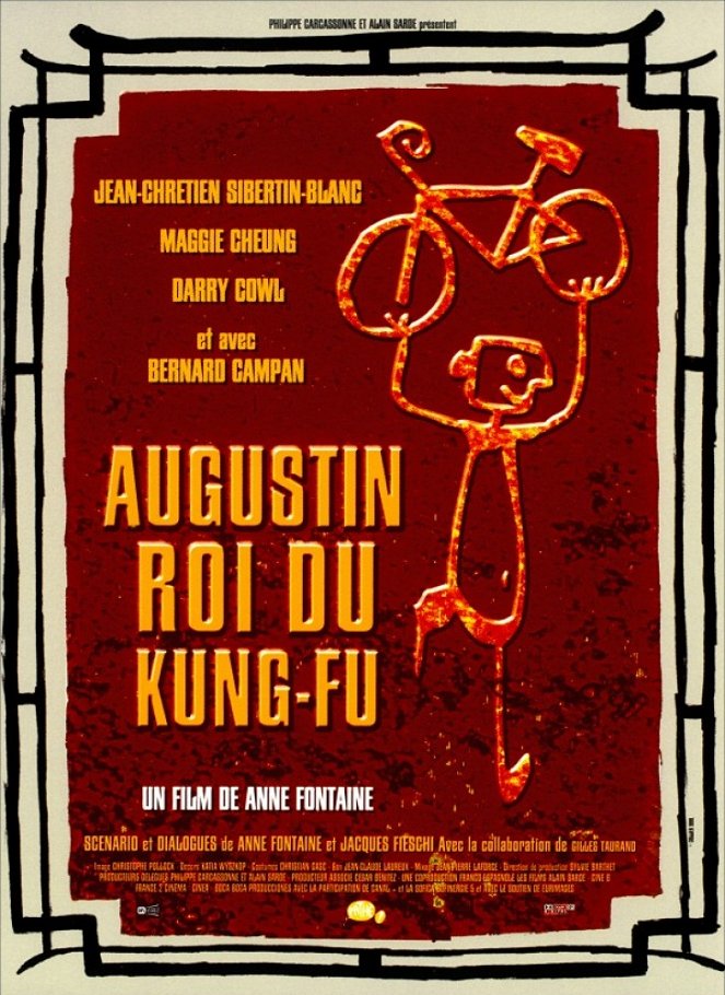 Augustin, roi du kung-fu - Carteles