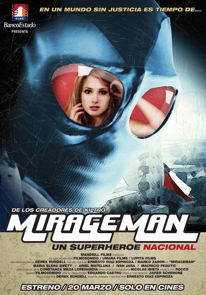 Mirageman - Posters