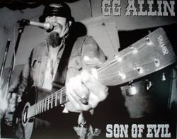 GG Allin & The Criminal Quartet - Son Of Evil - Plakáty