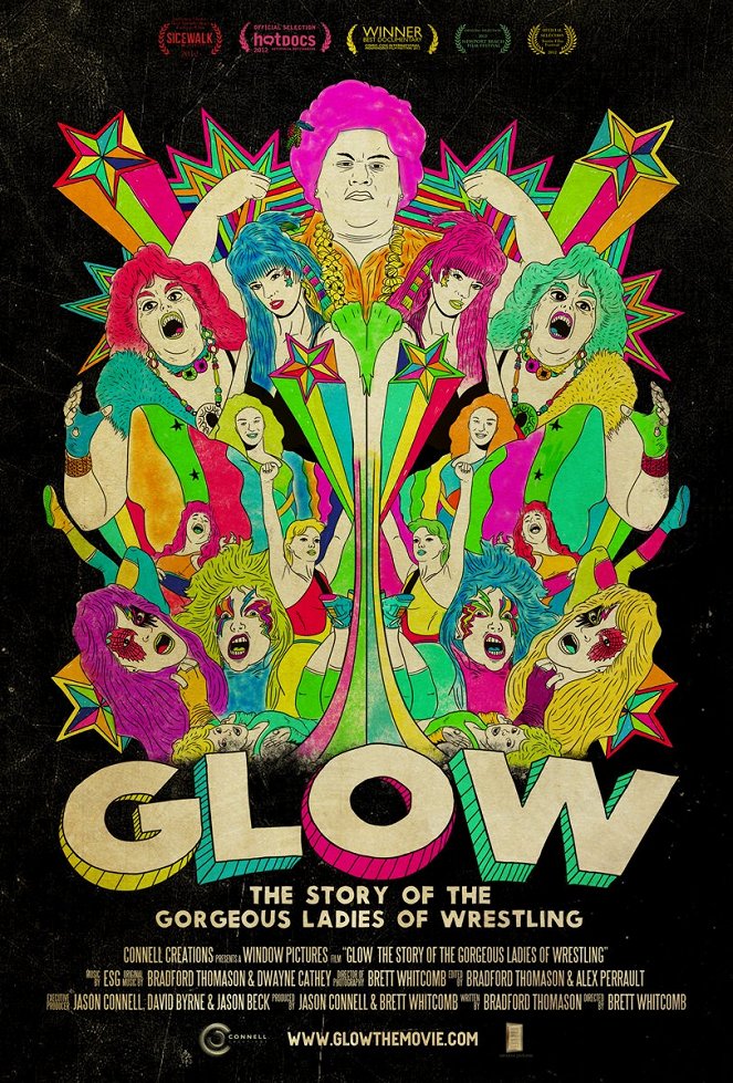 GLOW: The Story of the Gorgeous Ladies of Wrestling - Affiches