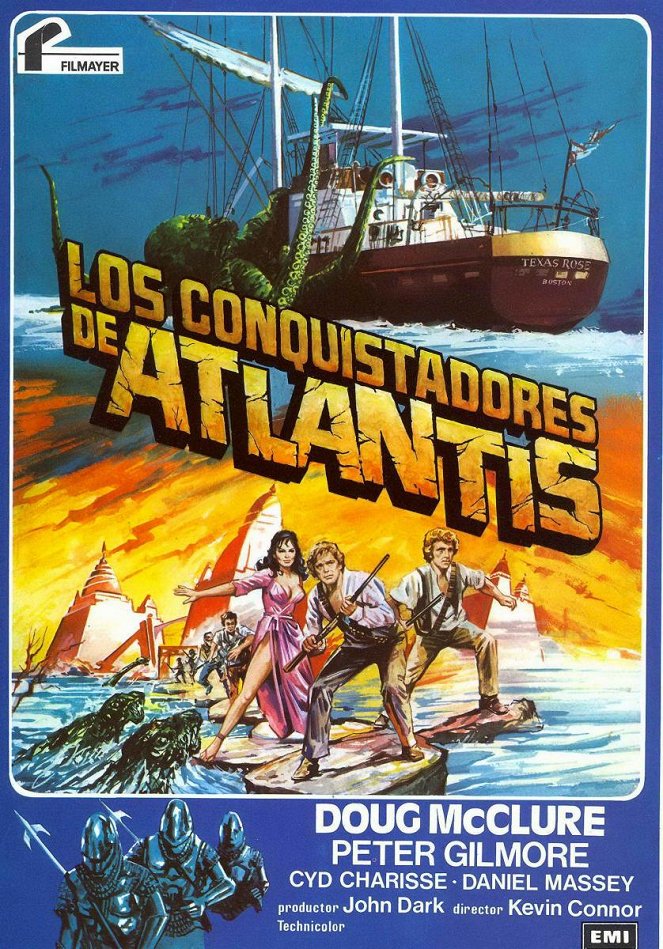 Los conquistadores de Atlantis - Carteles