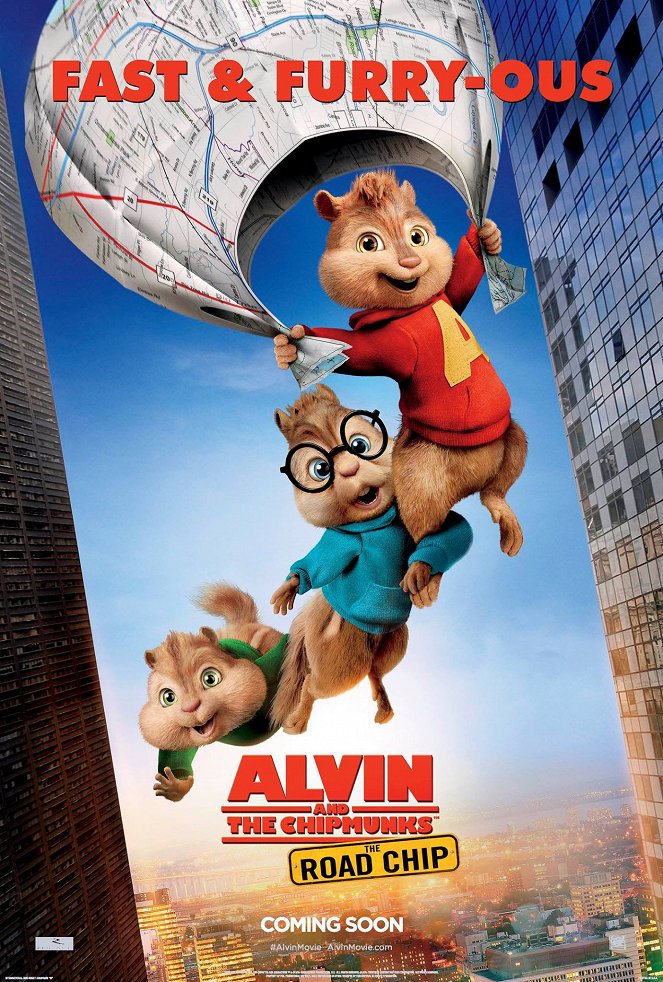 Alvin en de Chipmunks: Road Trip - Posters