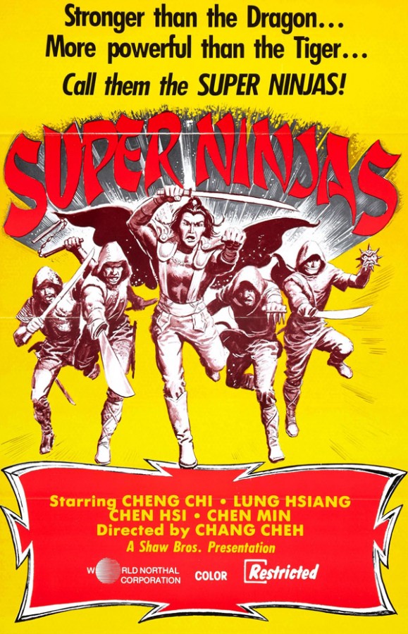 Chinese Super Ninjas - Posters