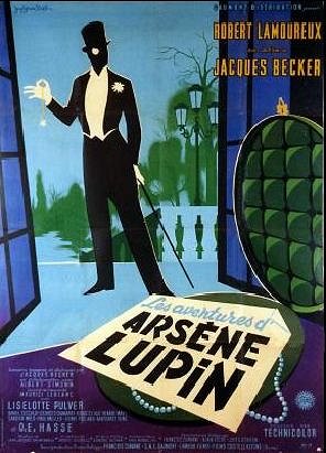 Les Aventures d'Arsène Lupin - Affiches