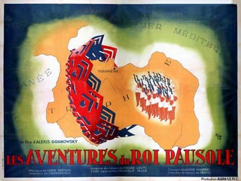 Les Aventures du roi Pausole - Plakátok