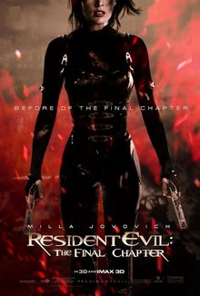 Resident Evil: The Final Chapter - Julisteet