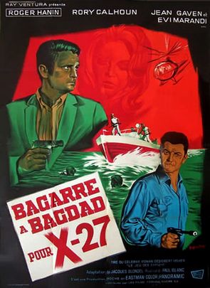 Bagarre à Bagdad pour X-27 - Affiches