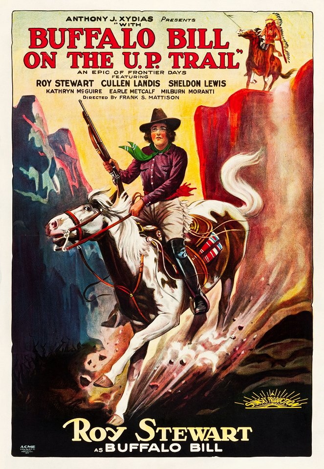 With Buffalo Bill on the U. P. Trail - Plakáty