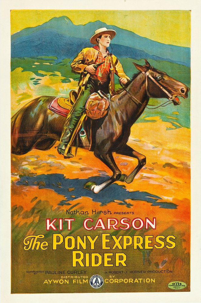 Pony Express Rider - Cartazes