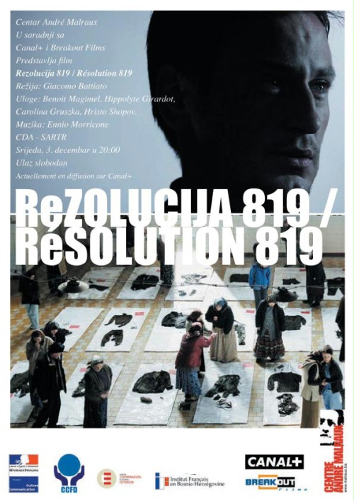 Rezoluce 819 - Plakáty
