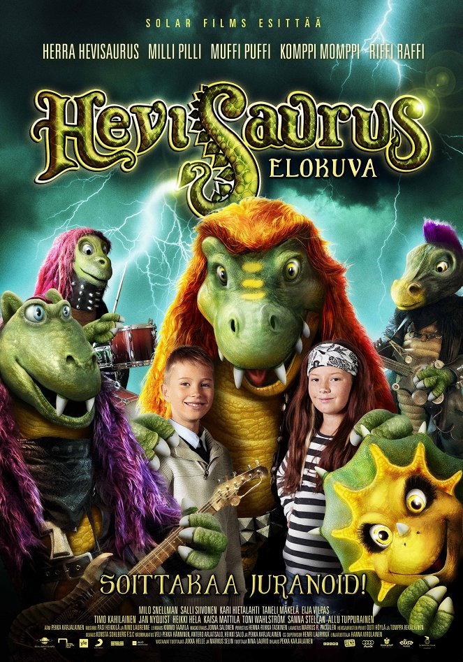 Hevisaurus-elokuva - Posters