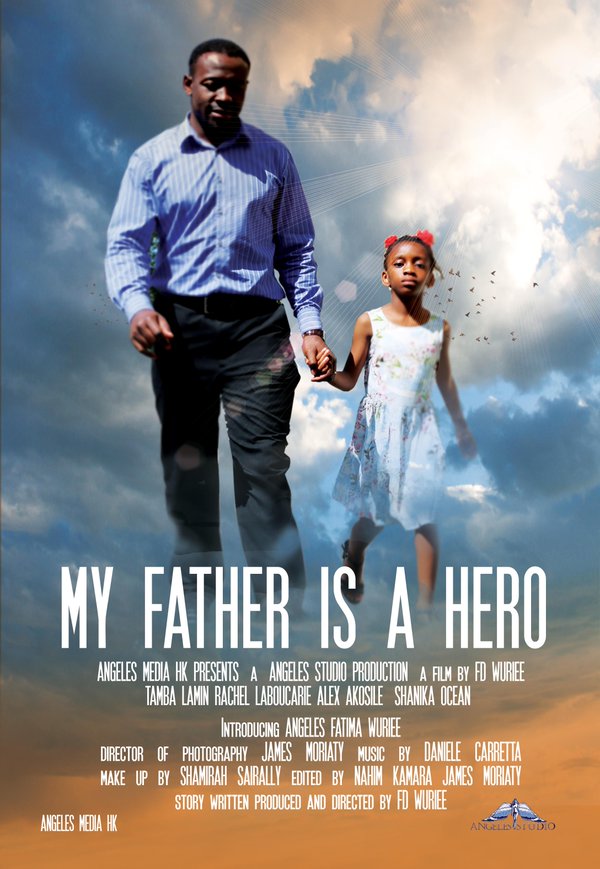 My Father Is a Hero - Carteles