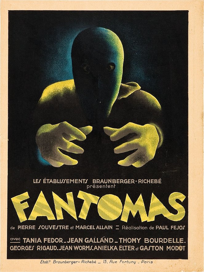 Fantômas - Plakaty