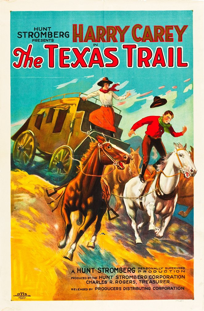 The Texas Trail - Posters