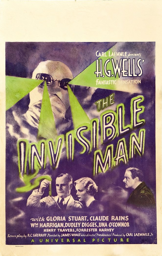 O Homem Invisível - Cartazes