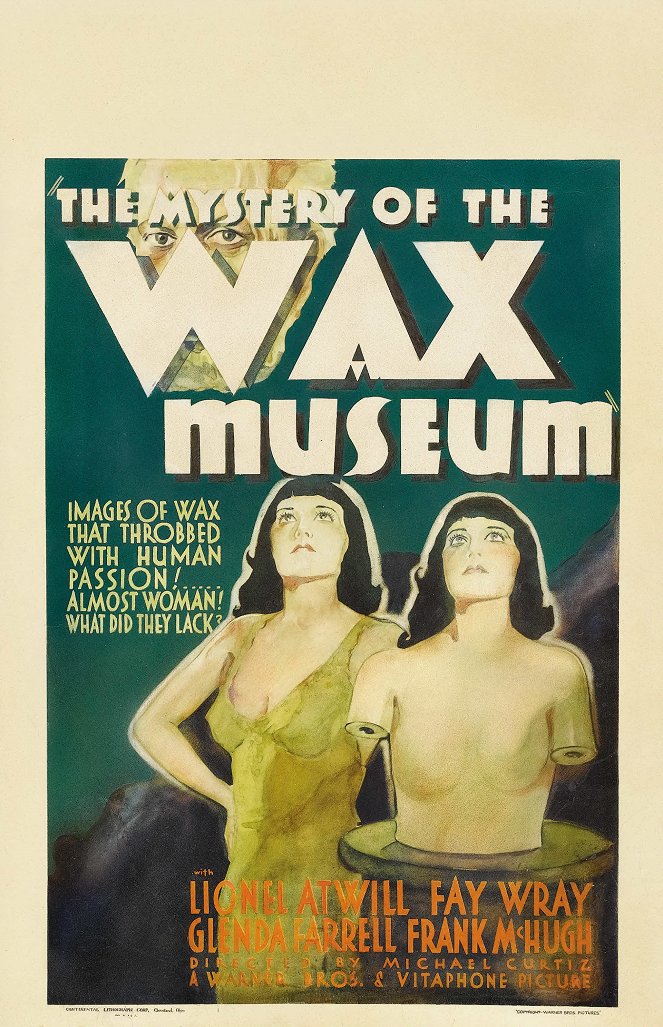 Mystery of the Wax Museum - Carteles