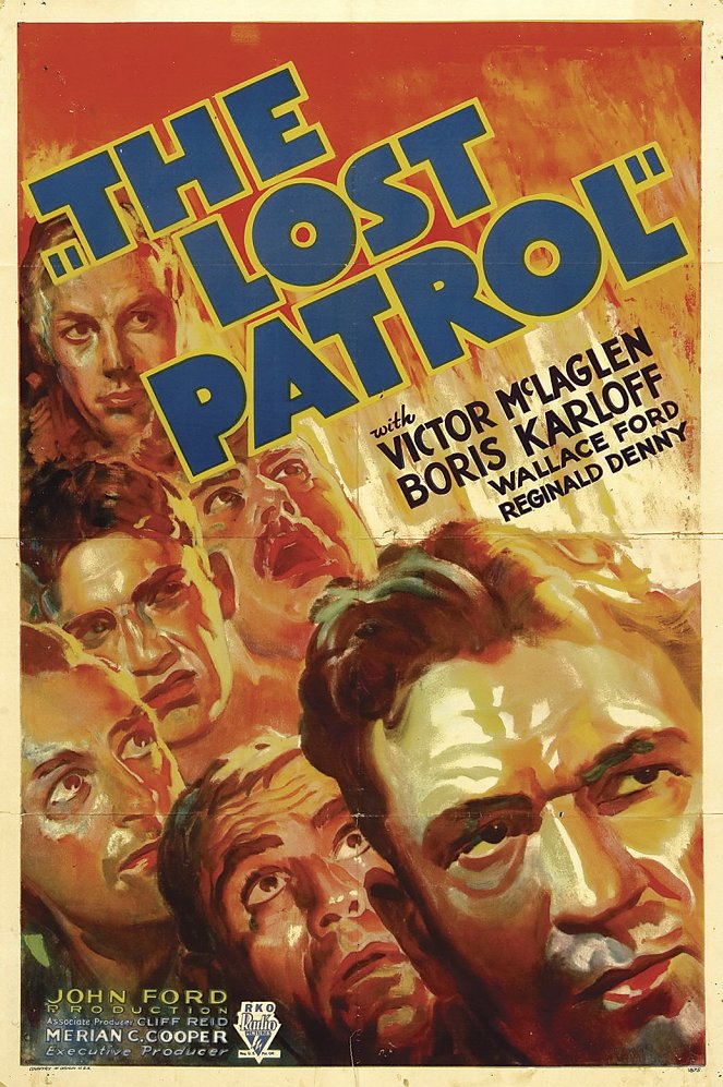The Lost Patrol - Plakaty