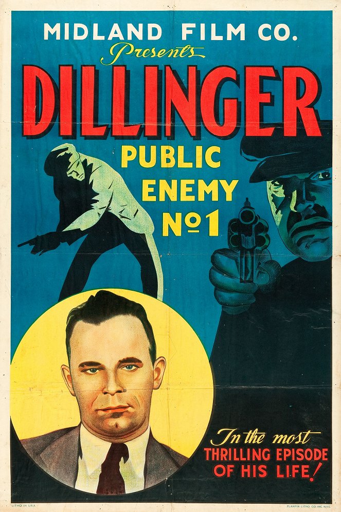 Dillinger: Public Enemy No.1 - Plakátok
