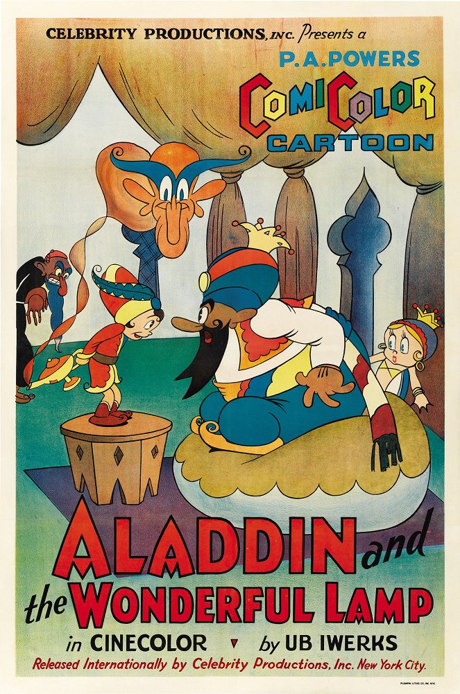 Aladdin and the Wonderful Lamp - Carteles