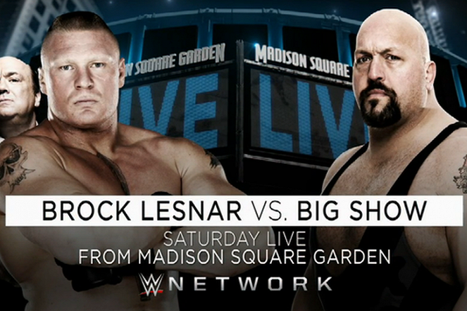 WWE Live from MSG 2015 - Carteles