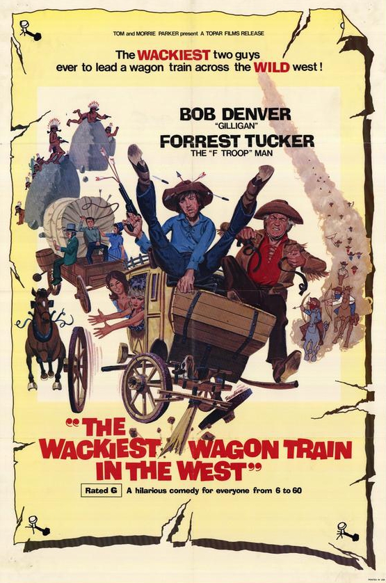 The Wackiest Wagon Train in the West - Plakaty