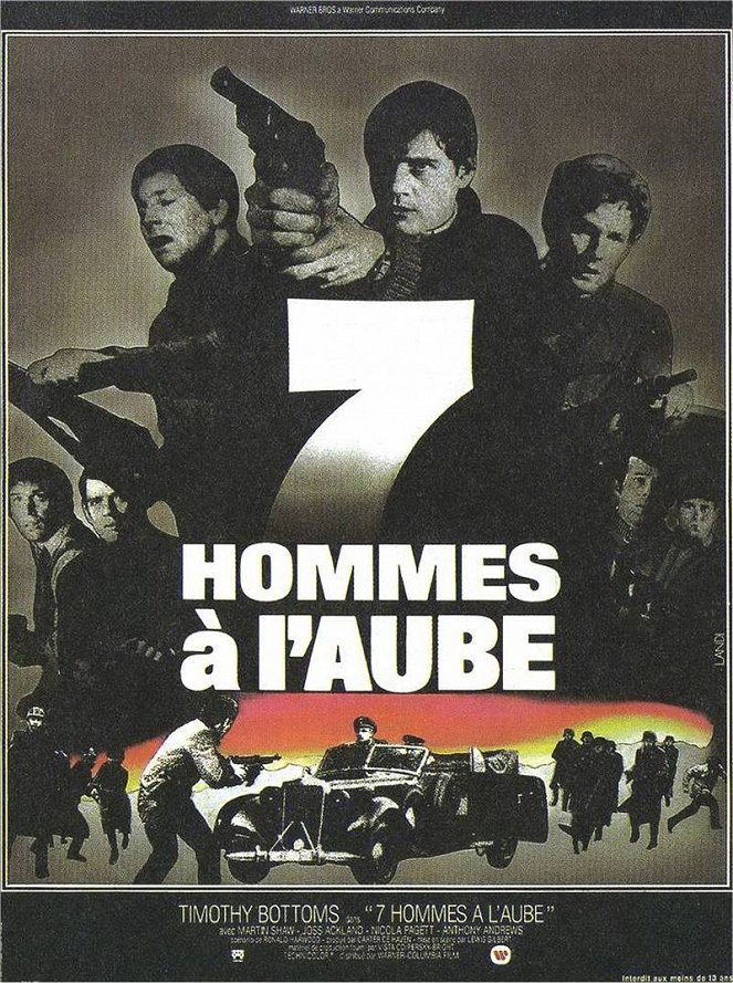 Sept hommes à l'aube - Affiches