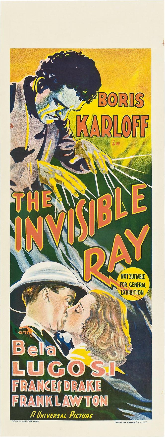 The Invisible Ray - Posters