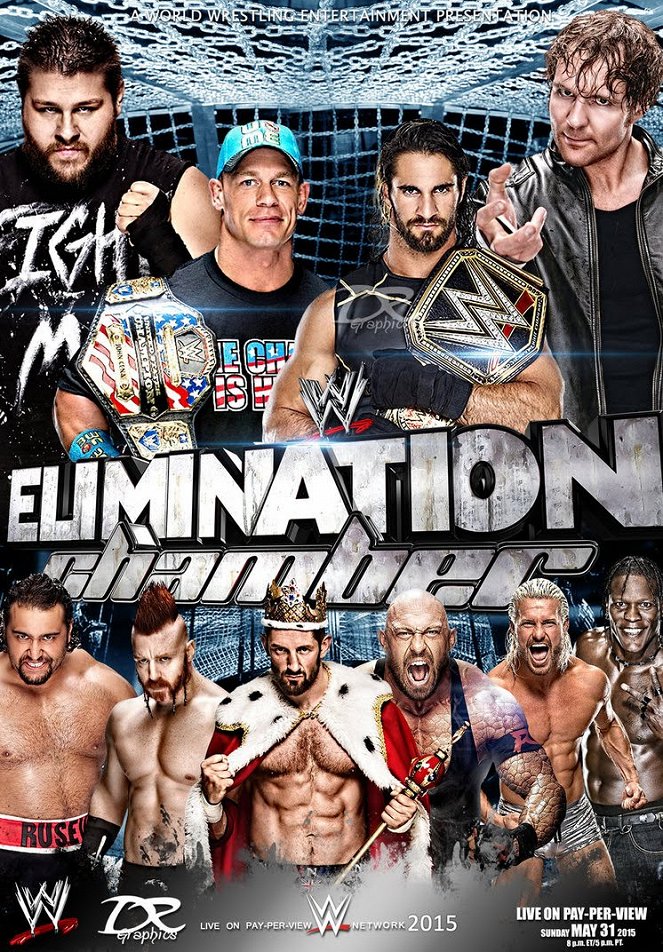 WWE Elimination Chamber - Julisteet