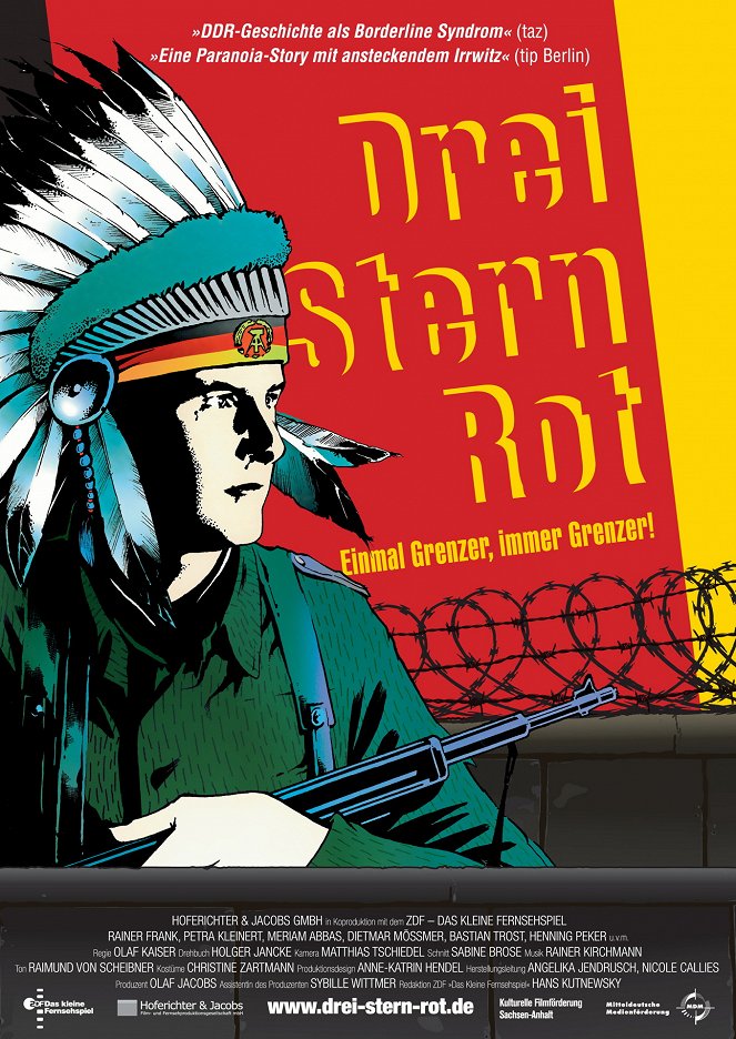 Drei Stern Rot - Posters
