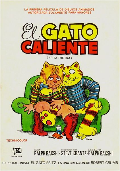 Fritz el gato - Carteles