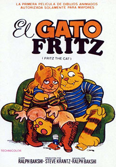 Fritz el gato - Carteles