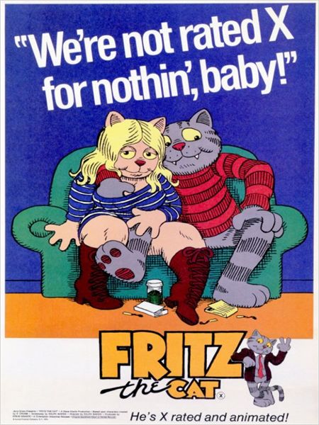 Fritz, o Gato - Cartazes