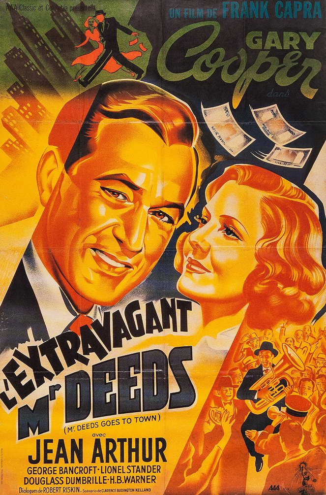 L'Extravagant Mr. Deeds - Affiches
