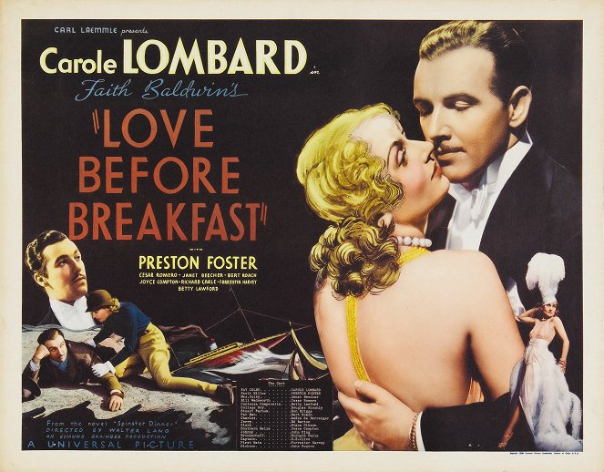 Love Before Breakfast - Cartazes