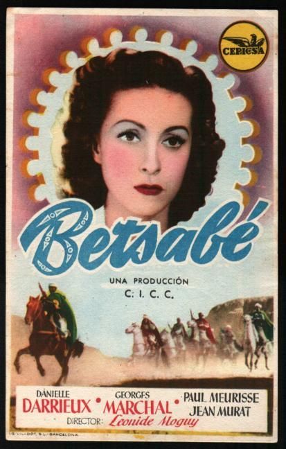 Bethsabée - Plakate