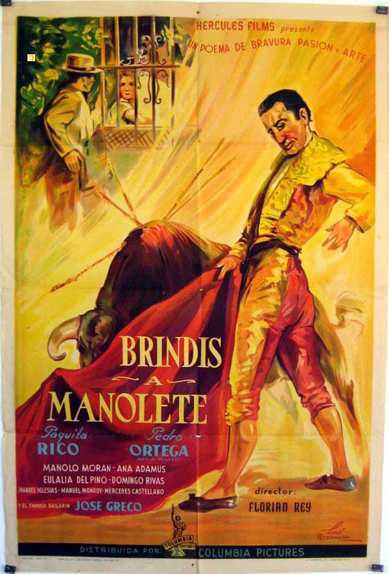 Brindis a Manolete - Plakátok