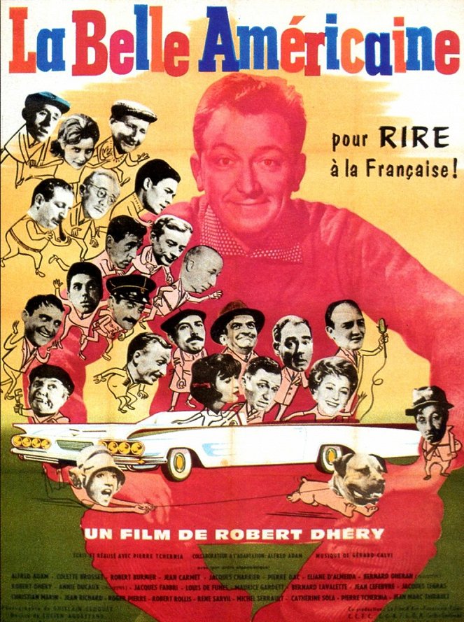 La Belle Américaine - Affiches