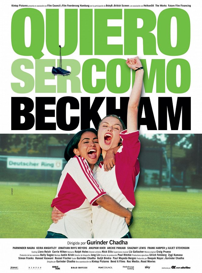 Quiero ser como Beckham - Carteles