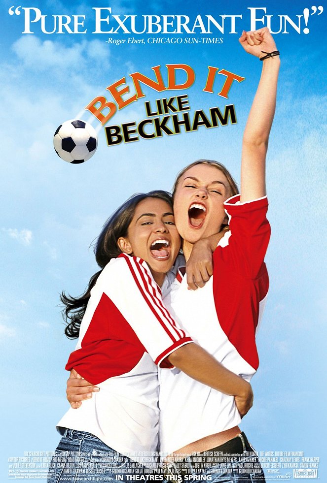 Blafuj ako Beckham - Plagáty