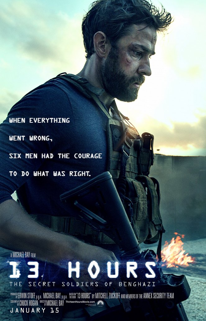 13 Hours: The Secret Soldiers Of Benghazi - Plakate