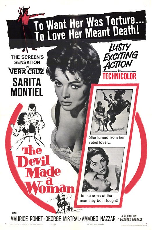 The Devil Made a Woman - Posters