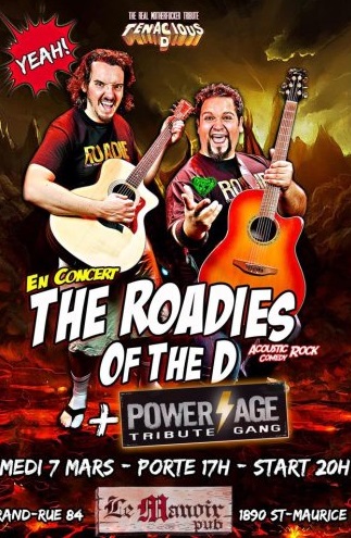 The Roadies of the D - Carteles