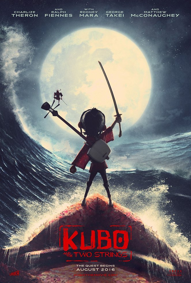 Kubo et l'armure magique - Affiches