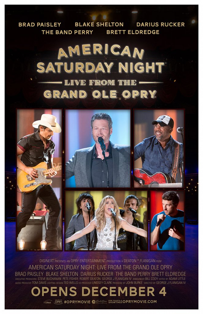 American Saturday Night: Live from the Grand Ole Opry - Plakáty